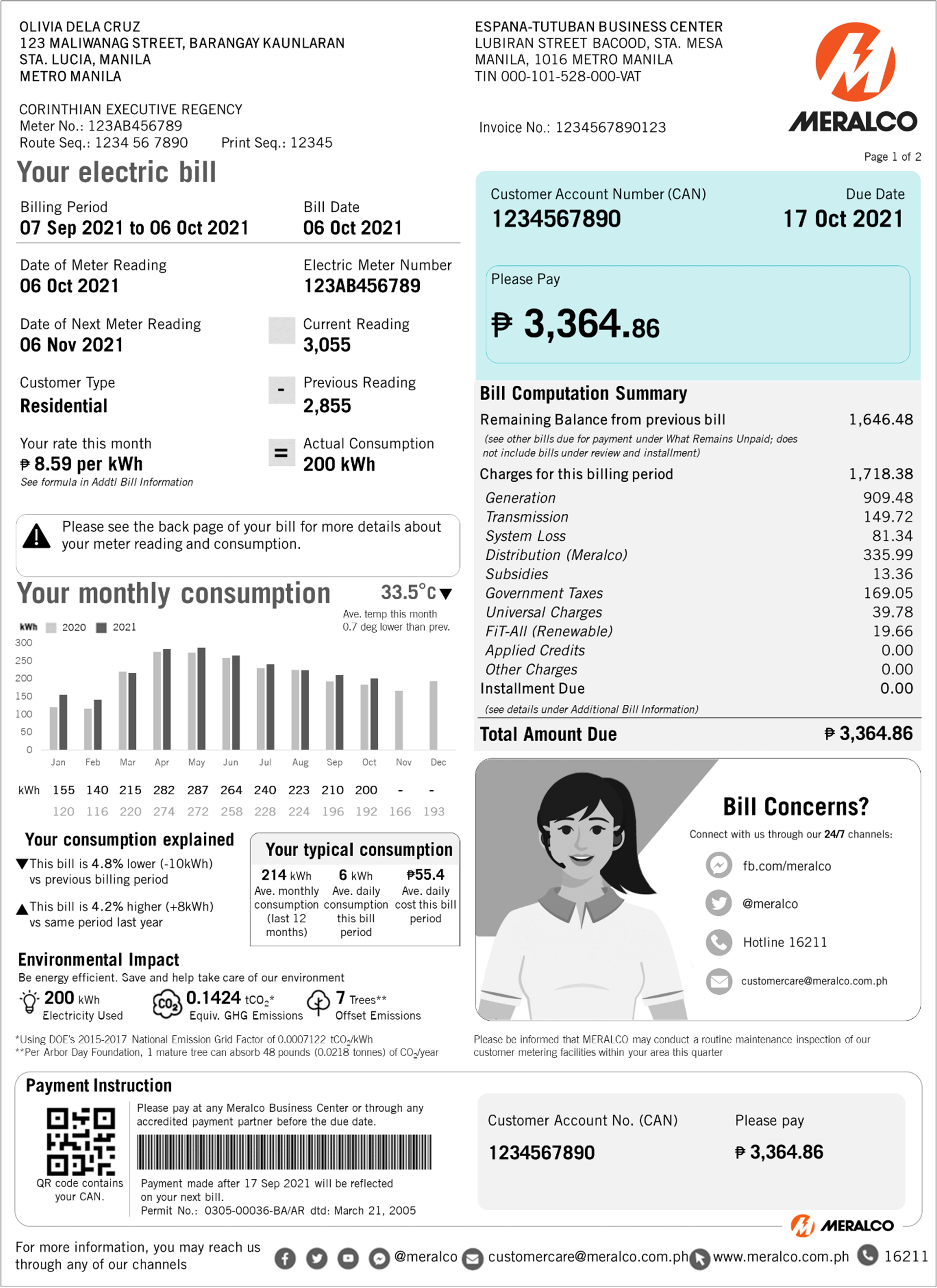 Meralco Bill